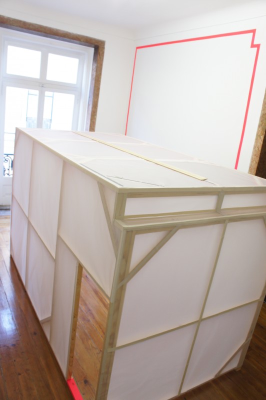 DSC04462 Vista da exposição Subtle Construction | Matias Machado